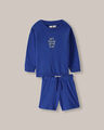 Conjunto De Sudadera Y Short,AZUL MARINO
